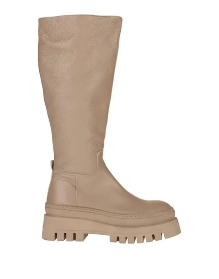 Женские сапоги Steve Madden из текстурированной кожи, бежевые
