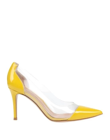 Женские туфли Gianvito Rossi на шпильке, желтые
