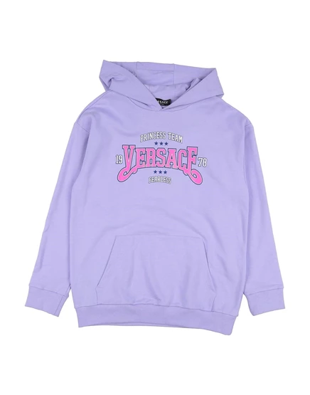 Женское худи Versace Young Junior, сиреневое