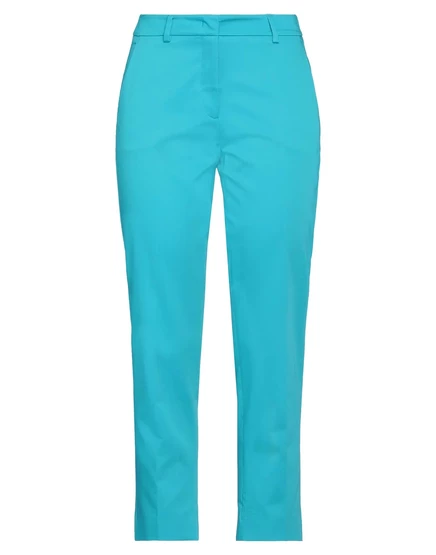 Женские чиносы Weekend Max Mara Wonderwoman, бирюзовые