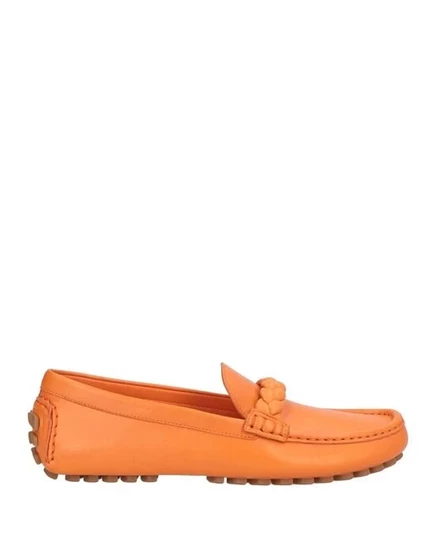 GIANVITO ROSSI Мокасины оранжевый