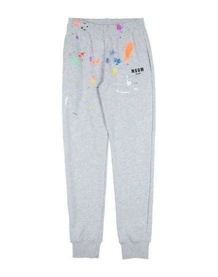 MSGM Повседневные брюки светло-серый