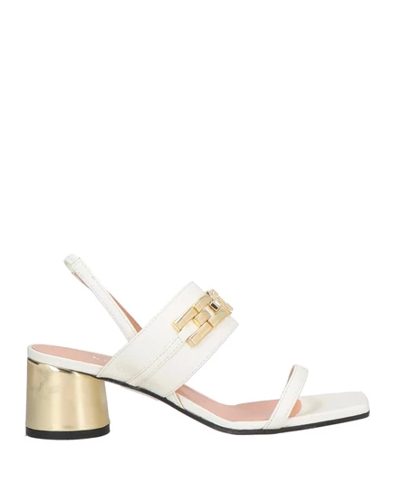 Женские сандалии Pollini WONDERWOMAN, цвета слоновой кости
