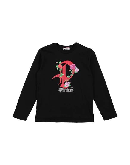 Женская футболка PINKO UP promotion_junior, чёрная