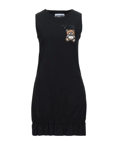 MOSCHINO Короткое платье чёрный