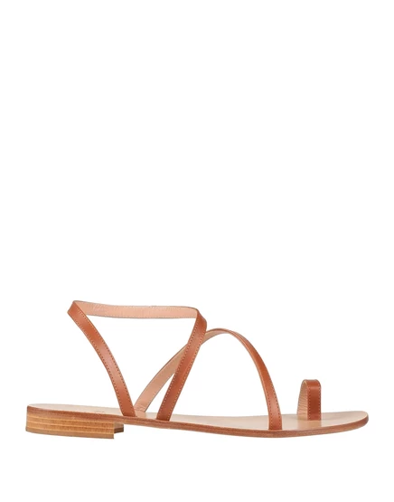 PAOLO FERRARA Thong sandals жёлто-коричневый