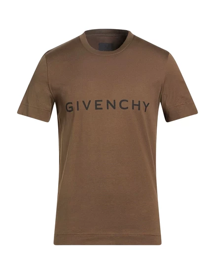 Мужская футболка Givenchy, цвета хаки
