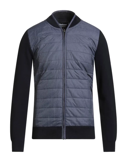 Мужская стёганая куртка Barbour, грифельно-синяя