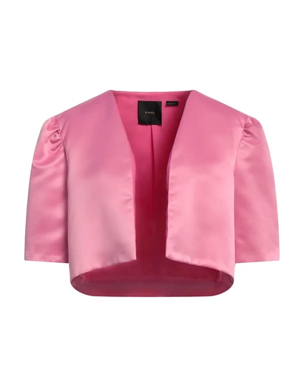 Женский жакет PINKO, атласный, розовый