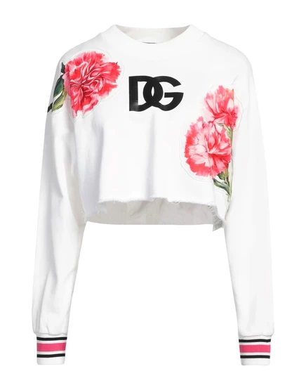 Женский свитшот Dolce & Gabbana Agata, белый