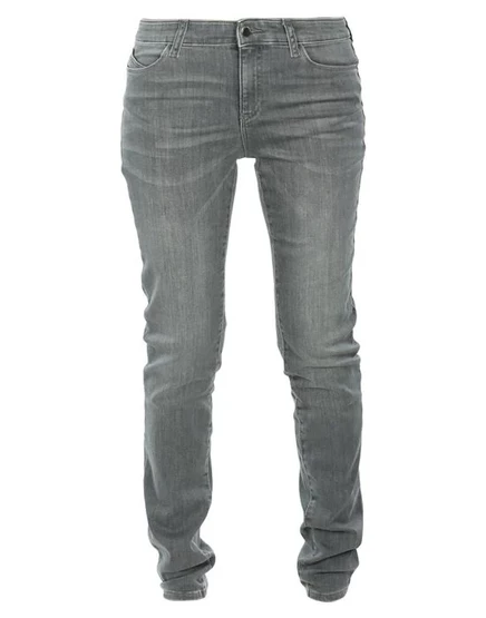 Женские джинсы Emporio Armani, скинни, серые