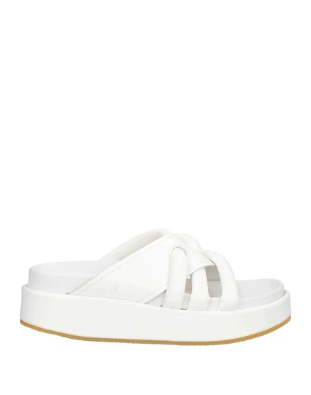 Женские сандалии Dries van Noten Sandals кожаные, белые