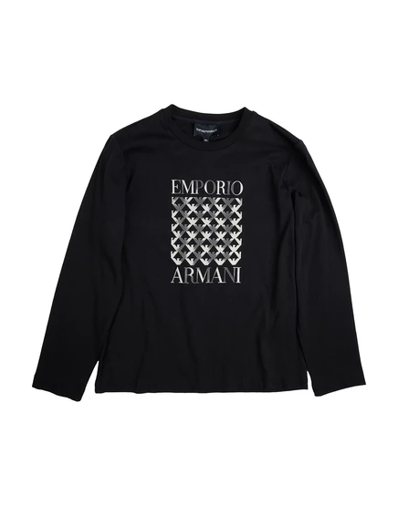Мужская футболка Emporio Armani, черная