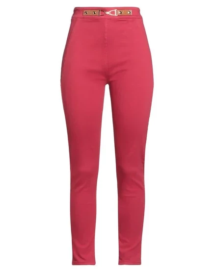 ELISABETTA FRANCHI Джинсовые брюки красный
