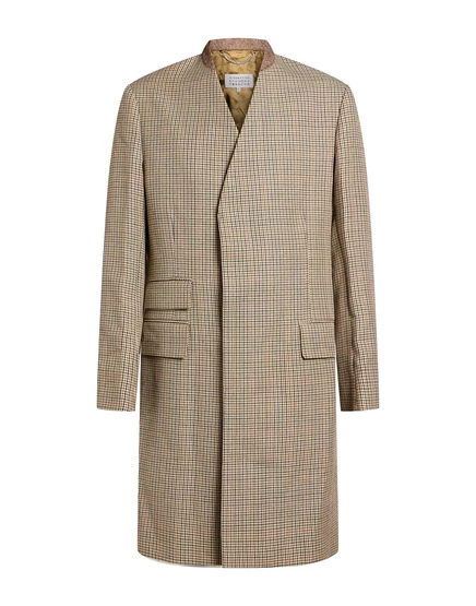 Мужское пальто Maison Margiela, горчичное