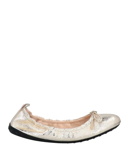 Женские балетки Tod's, золотистые