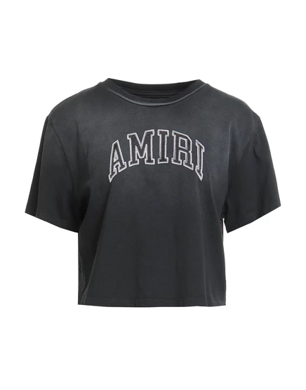 Женская футболка Amiri Lorenz_SP, черная