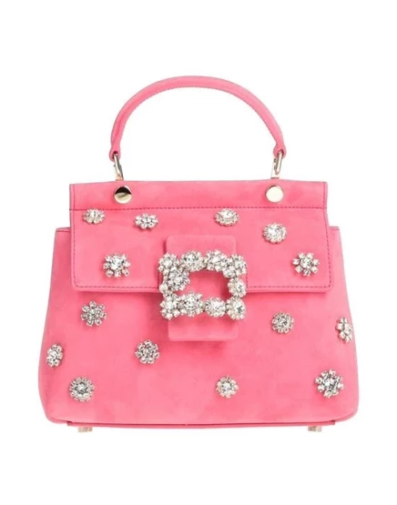 ROGER VIVIER Сумка на руку лососево-розовый