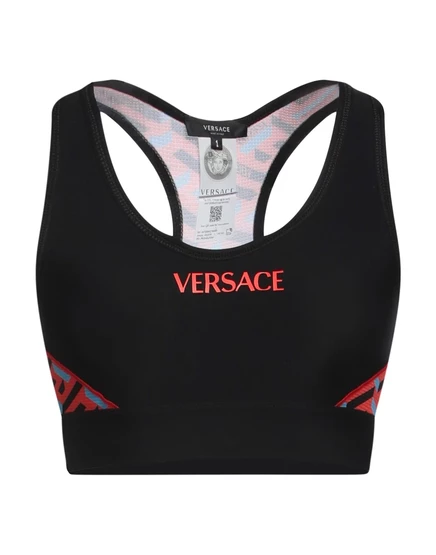 Женский спортивный топ Versace Lorenz_SP, черный
