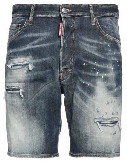 DSQUARED2 Джинсовые шорты синий