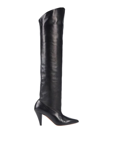Женские ботинки Givenchy Lorenz_SP, кожаные, черные