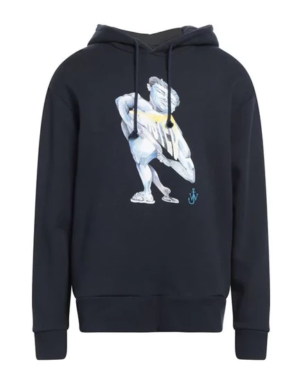 JW ANDERSON Толстовка иссиня-чёрный