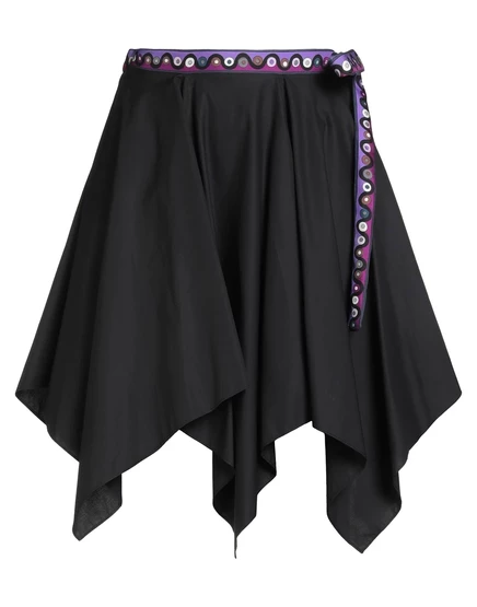 Женская асимметричная юбка Pucci Wonderwoman, черная