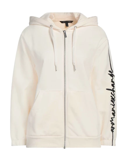 Женская толстовка Armani Exchange, кремовая
