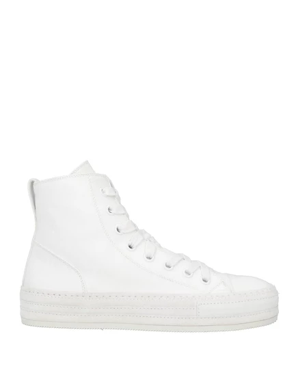 Женские кеды Ann Demeulemeester из денима, белые