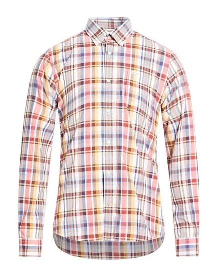 BARBOUR Pубашка ржаво-коричневый