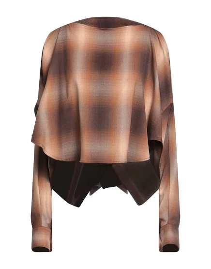 MM6 MAISON MARGIELA Tops верблюжий