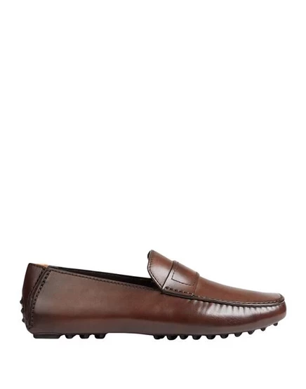 SANTONI Мокасины тёмно-коричневый