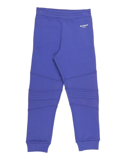 Детские спортивные брюки Balmain Junior, фиолетовые