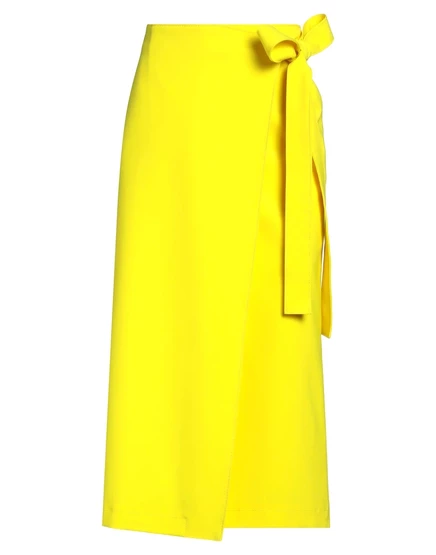 MSGM Юбки миди жёлтый