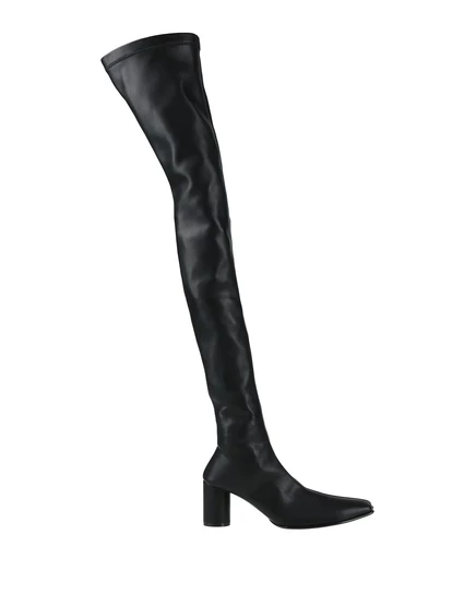 Женские ботфорты MM6 Maison Margiela, черные