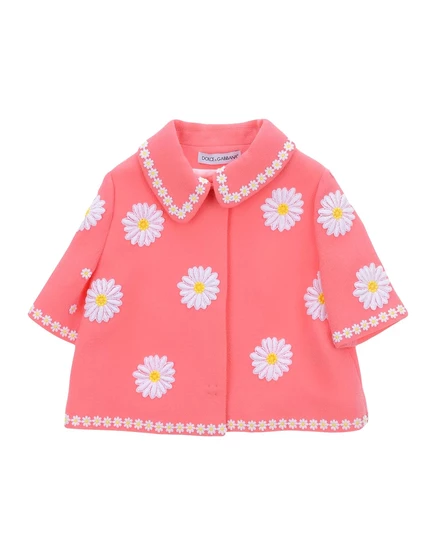 Женское пальто Dolce & Gabbana, розовое