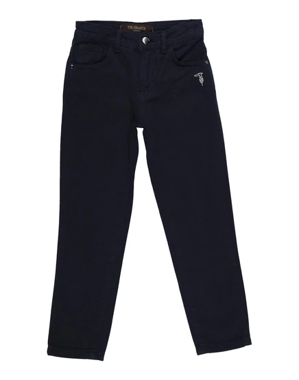 Мужские брюки Trussardi Junior Junior, темно-синие