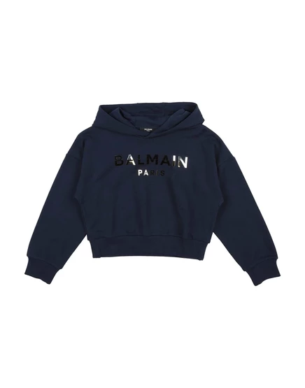 Женский свитшот Balmain Promotion Junior, темно-синий