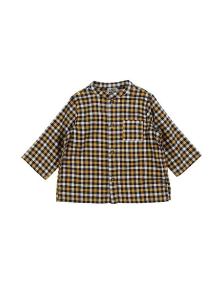 BONTON Pубашка жёлтый