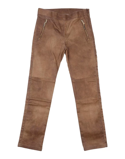 Женские брюки Twinset KIDS твилл, коричневые