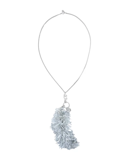 Женское колье MM6 MAISON MARGIELA HAMISH, серебристое