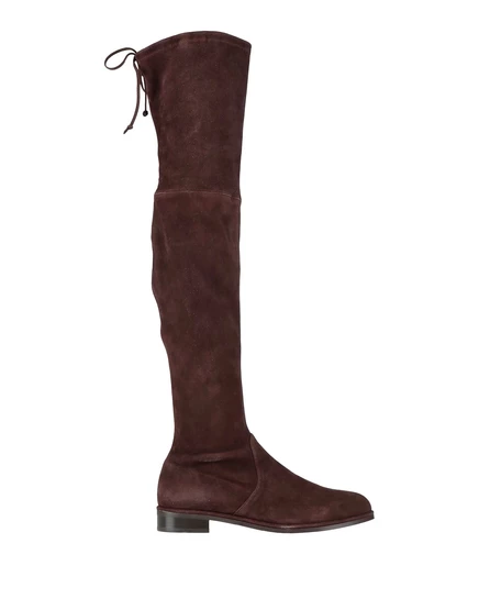 Женские сапоги Stuart Weitzman Papermag, тёмно-коричневые