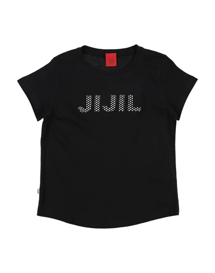 Женская футболка jijil jolie promotion_kid, черная