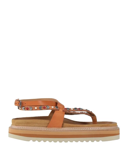 ISABEL MARANT Thong sandals жёлто-коричневый