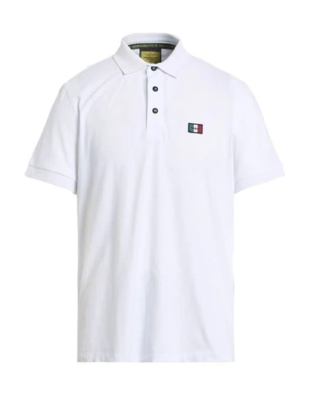 AERONAUTICA MILITARE Поло белый