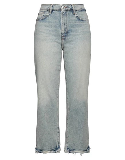 Женские джинсы 7 For All Mankind модель Logan, синие