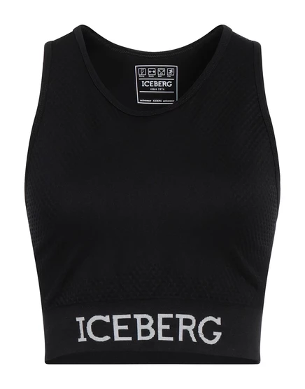 Женский спортивный топ Iceberg, чёрный