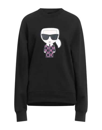 Женский свитшот Karl Lagerfeld Lorenz_SP, черный