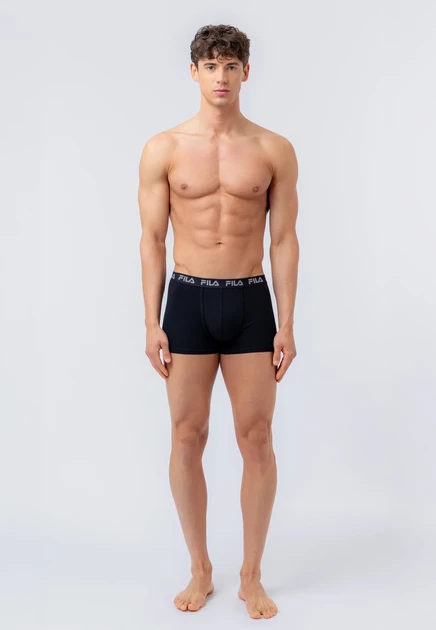 Мужские боксеры Fila Man Boxer, 3 шт., чёрные