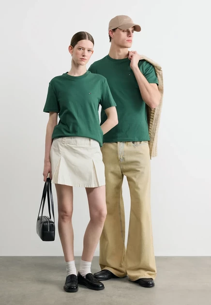 Мужские футболки Tommy Jeans Slim Tee, 2 шт., серые